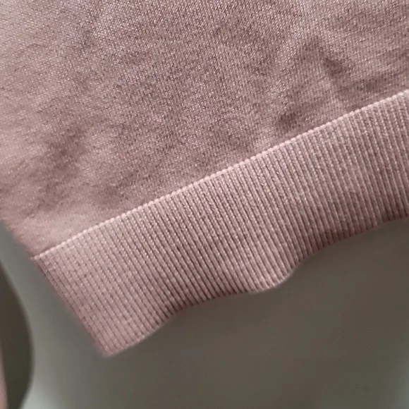 Ralph Lauren Small Pink Ruffle Sweater Top Casual Comfy Cozy Preppy Pullover - Picture 11 of 12